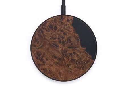 Circle Burl Wood Wireless Charger - Burns (Maple Burl, 569651) Online Sale