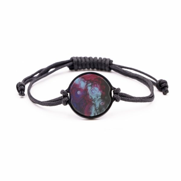 Circle ResinArt Bracelet - Labfive (ResinArt, 573309) Fashion