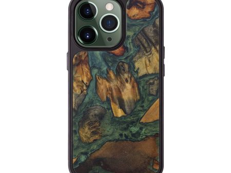 iPhone 13 Pro Wood+Resin Phone Case - Josee (Mosaic, 573693) Sale