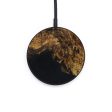 Circle Wood+Resin Wireless Charger - Toriano (Pure Black, 573883) For Cheap