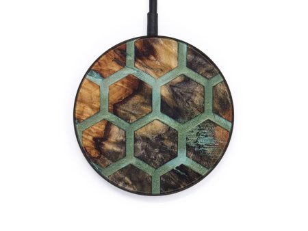 Circle Wood+Resin Wireless Charger - Sabah (Pattern, 569015) Online now