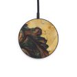 Circle Wood+Resin Wireless Charger - Emilia (Dark Green, 574669) Online Hot Sale