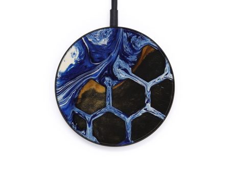 Circle Wood+Resin Wireless Charger - Leonelle (Pattern, 574052) For Cheap