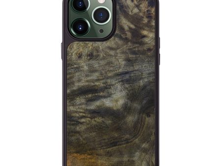 iPhone 13 Pro Max Burl Wood Phone Case - Tricia (Buckeye Burl, 571731) For Sale