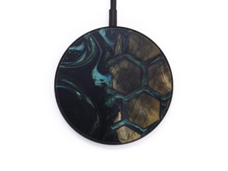 Circle Wood+Resin Wireless Charger - Joachim (Pattern, 573128) Hot on Sale