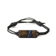 Classic Wood+Resin Bracelet - Dannye (Light Blue, 573917) Online Sale