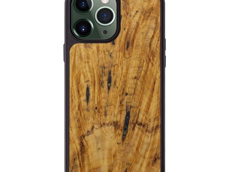 iPhone 13 Pro Max Burl Wood Phone Case - Pauletta (Buckeye Burl, 571360) For Cheap