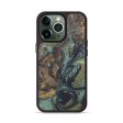 iPhone 13 Pro Wood+Resin Phone Case - Trudie (Dark Green, 574658) Supply