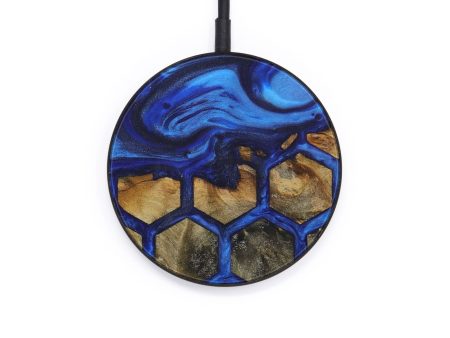 Circle Wood+Resin Wireless Charger - Liddie (Pattern, 569035) Supply