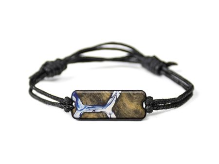 Classic Wood+Resin Bracelet - Alyss (Pattern, 574032) For Sale