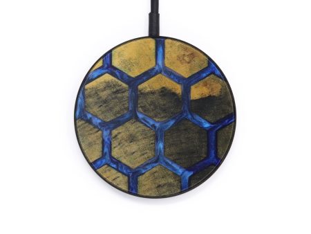 Circle Wood+Resin Wireless Charger - Redgie (Pattern, 572436) Supply