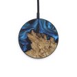 Circle Wood+Resin Wireless Charger - Freeman (Dark Blue, 567263) For Cheap