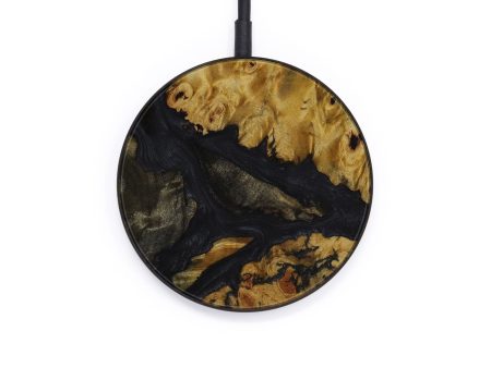 Circle Wood+Resin Wireless Charger - Kevin (Mosaic, 569392) Online Sale