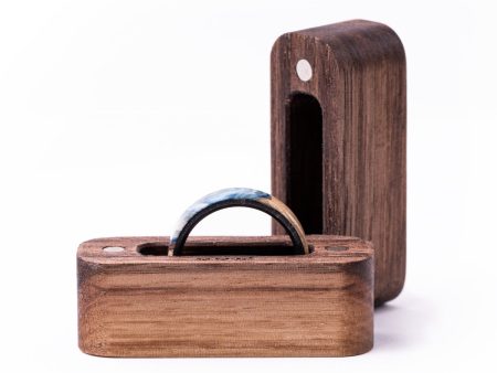 Solid Walnut Ring Box Supply