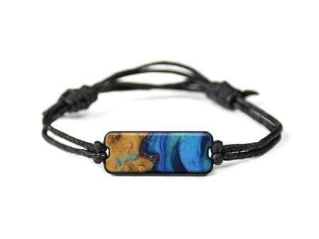 Classic Wood+Resin Bracelet - Augusta (Light Blue, 572524) Online Hot Sale