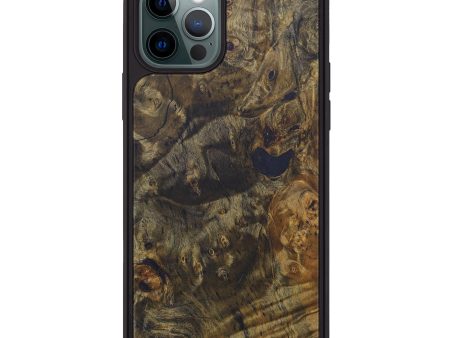 iPhone 12 Pro Burl Wood Phone Case - Chocs (Buckeye Burl, 567566) Fashion