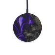 Circle Wood+Resin Wireless Charger - Olena (Purple, 569850) on Sale