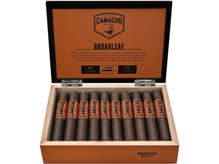 Camacho Broadleaf Robusto Cigar For Discount