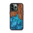 iPhone 13 Pro Wood+Resin Phone Case - Arlo (Light Blue, 571011) Online Sale