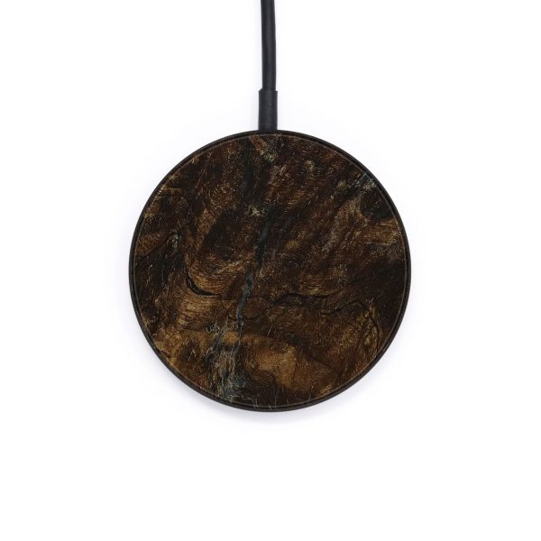 Circle Burl Wood Wireless Charger - Madelin (Maple Burl, 568553) For Sale