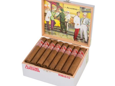 Aladino Cameroon Robusto Cigar For Cheap