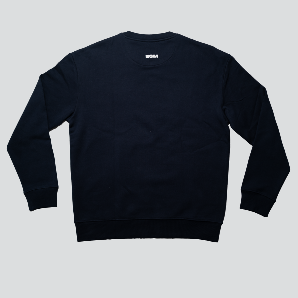 TIBURON CREWNECK SWEATSHIRT - NAVY For Cheap