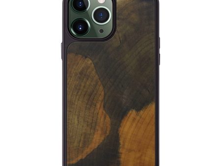 iPhone 13 Pro Max Burl Wood Phone Case - America (Buckeye Burl, 571368) on Sale