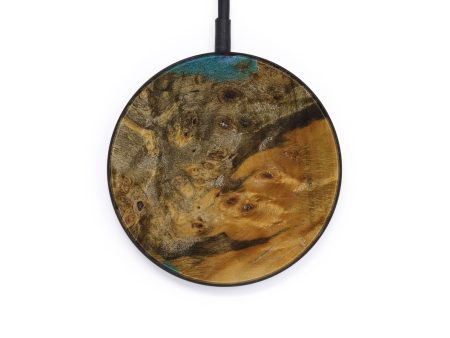 Circle Burl Wood Wireless Charger - Brian (Buckeye Burl, 568971) on Sale