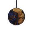 Circle Wood+Resin Wireless Charger - Cariotta (Dark Blue, 571982) For Discount