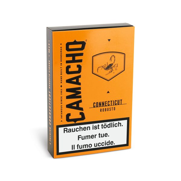 Camacho Connecticut Robusto Cigar For Discount