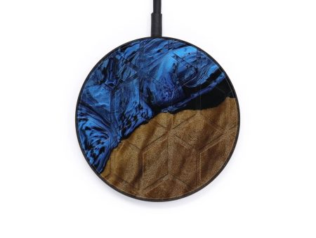 Circle Wood+Resin Wireless Charger - Geovanni (Tactile, 570314) Hot on Sale