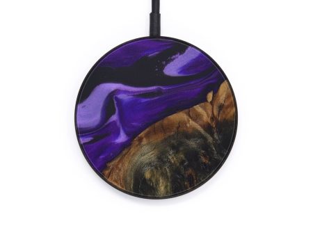 Circle Wood+Resin Wireless Charger - Lac (Purple, 569833) Supply